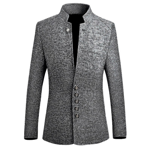 Business Casual Stand Men Jacket