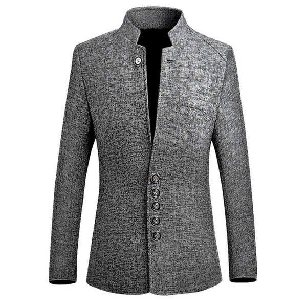 Business Casual Stand Men Jacket