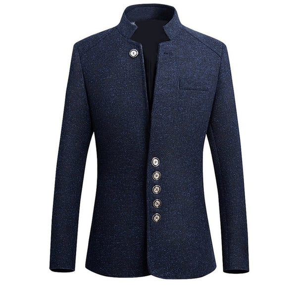 Business Casual Stand Men Jacket