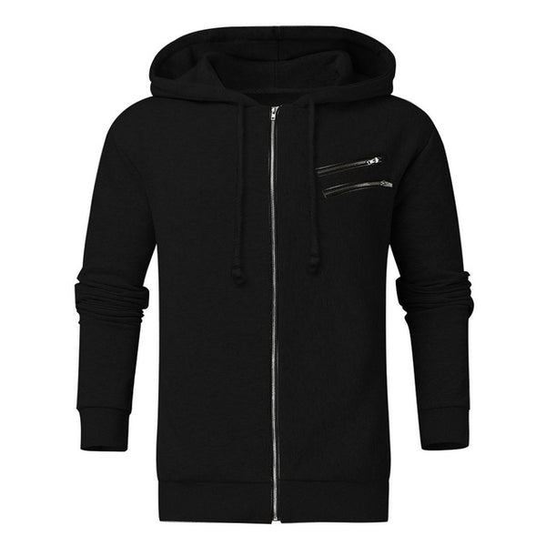 Men Hoodies Solid Hooded