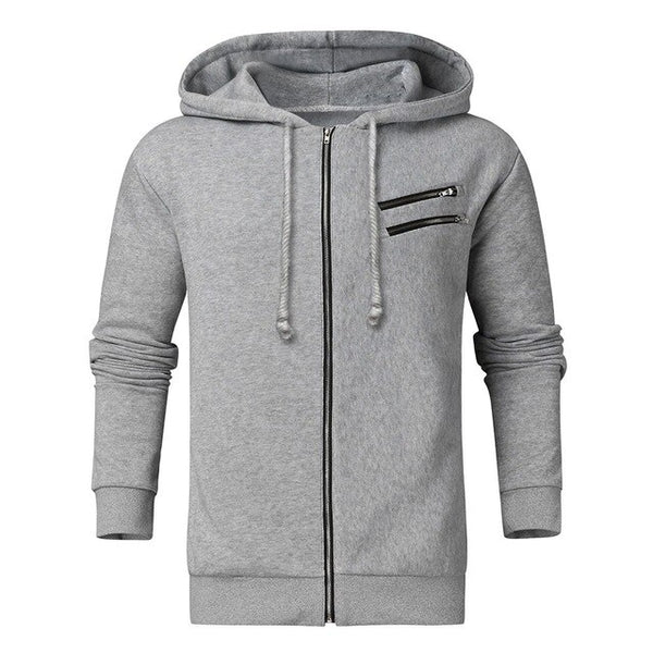 Men Hoodies Solid Hooded