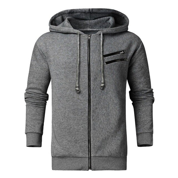 Men Hoodies Solid Hooded