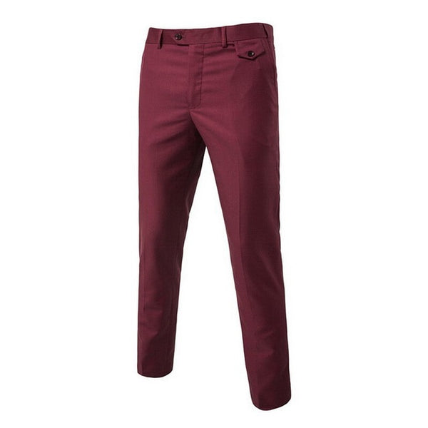 Pants Men Flat Slim