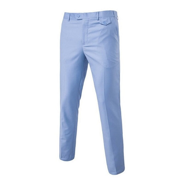 Pants Men Flat Slim