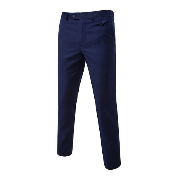 Pants Men Flat Slim