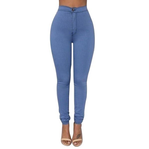 Fashion Women  Skinny Pencil Pants Slim Jeans