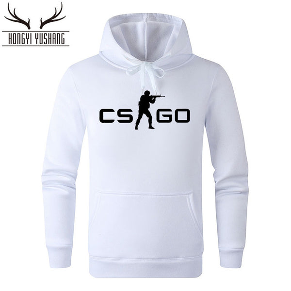 Autumn Winter  Men Game Print Sweatshirts