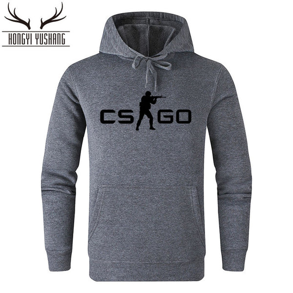 Autumn Winter  Men Game Print Sweatshirts