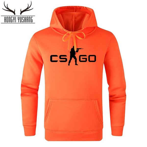 Autumn Winter  Men Game Print Sweatshirts