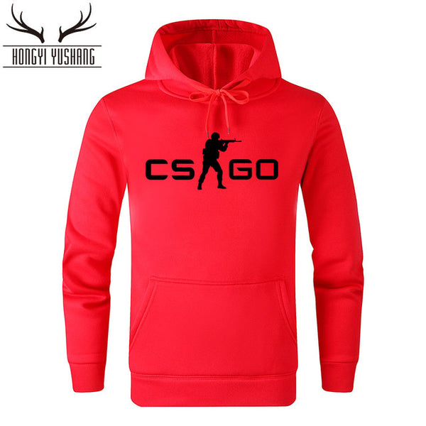 Autumn Winter  Men Game Print Sweatshirts