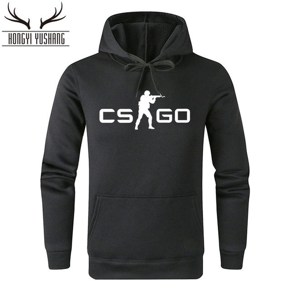 Autumn Winter  Men Game Print Sweatshirts