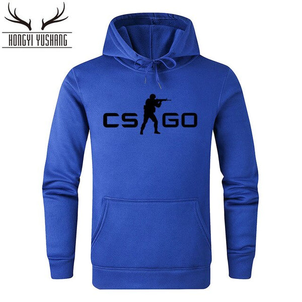 Autumn Winter  Men Game Print Sweatshirts