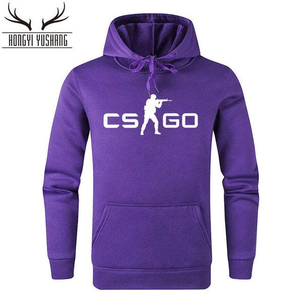 Autumn Winter  Men Game Print Sweatshirts