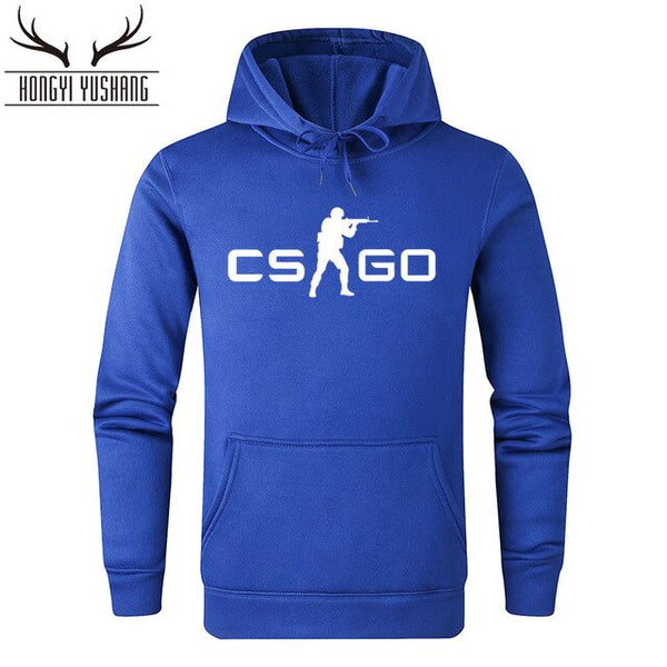 Autumn Winter  Men Game Print Sweatshirts