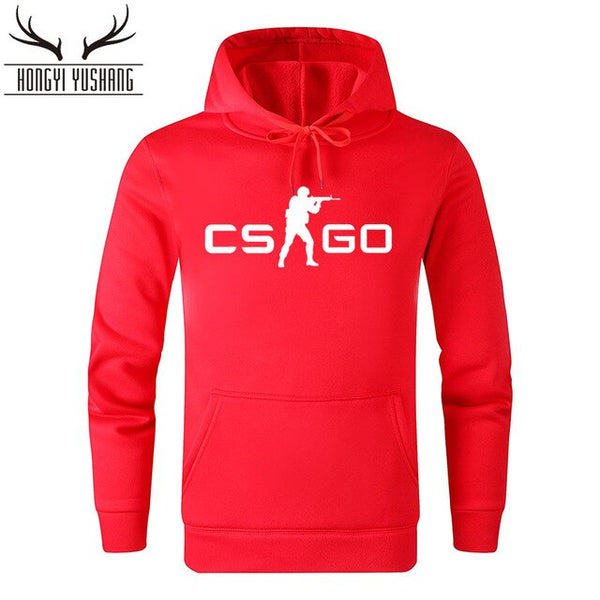 Autumn Winter  Men Game Print Sweatshirts