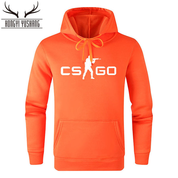 Autumn Winter  Men Game Print Sweatshirts