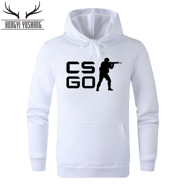 Autumn Winter  Men Game Print Sweatshirts