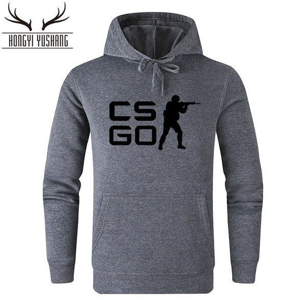 Autumn Winter  Men Game Print Sweatshirts