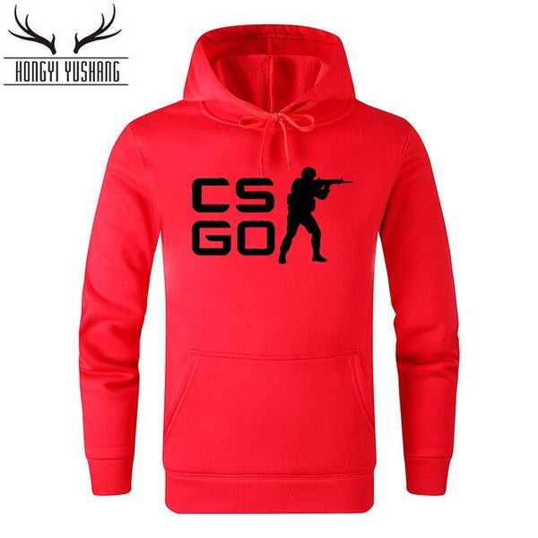 Autumn Winter  Men Game Print Sweatshirts