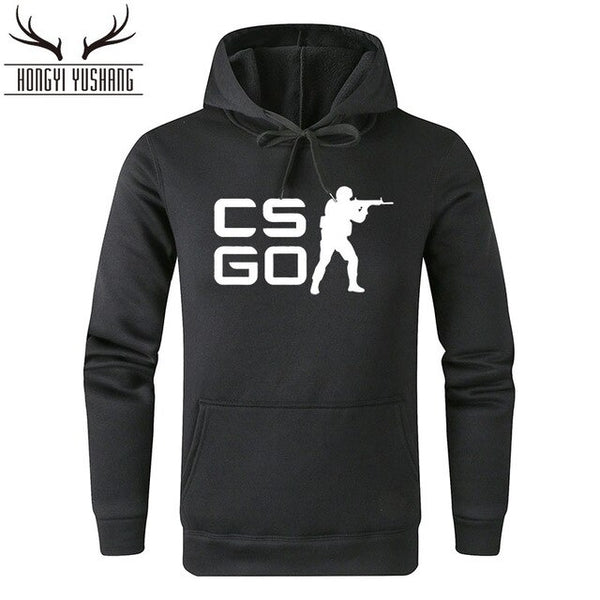 Autumn Winter  Men Game Print Sweatshirts