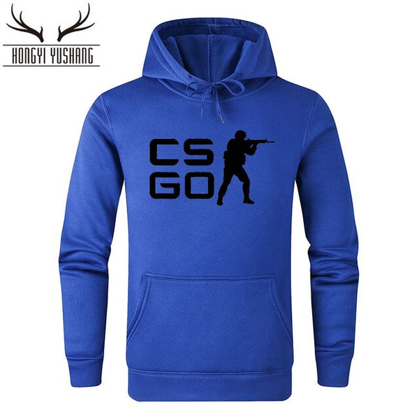 Autumn Winter  Men Game Print Sweatshirts