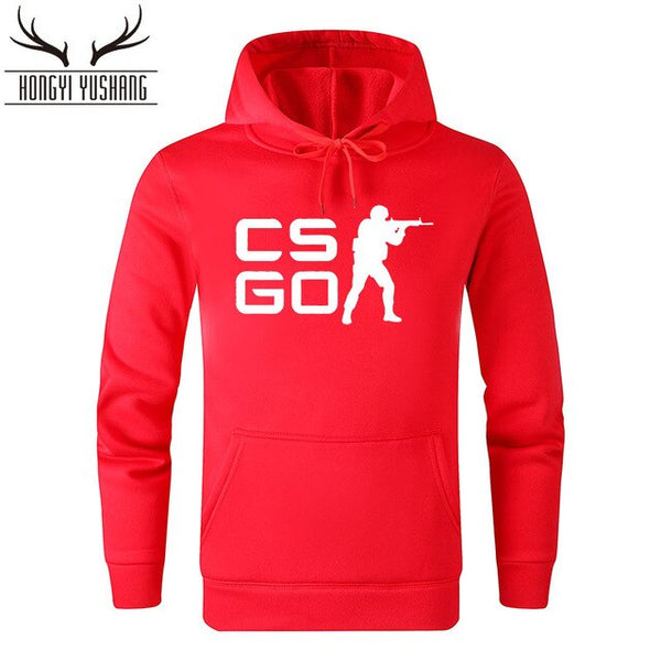 Autumn Winter  Men Game Print Sweatshirts