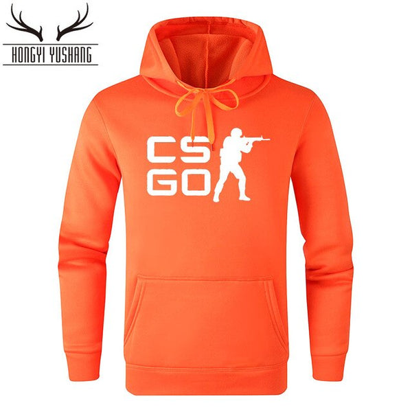 Autumn Winter  Men Game Print Sweatshirts