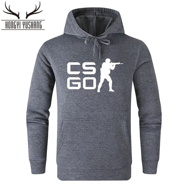 Autumn Winter  Men Game Print Sweatshirts