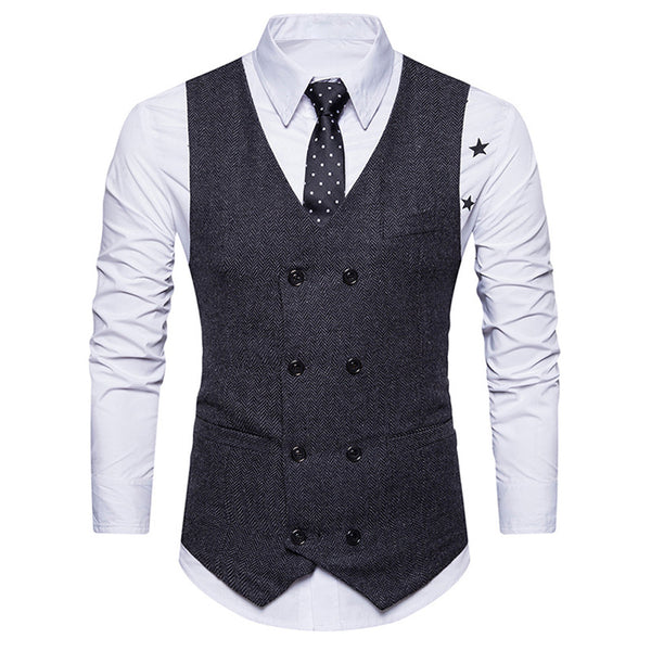 Mens Suit Vest Formal