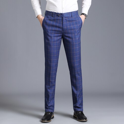 Trousers Men's Suit Pants